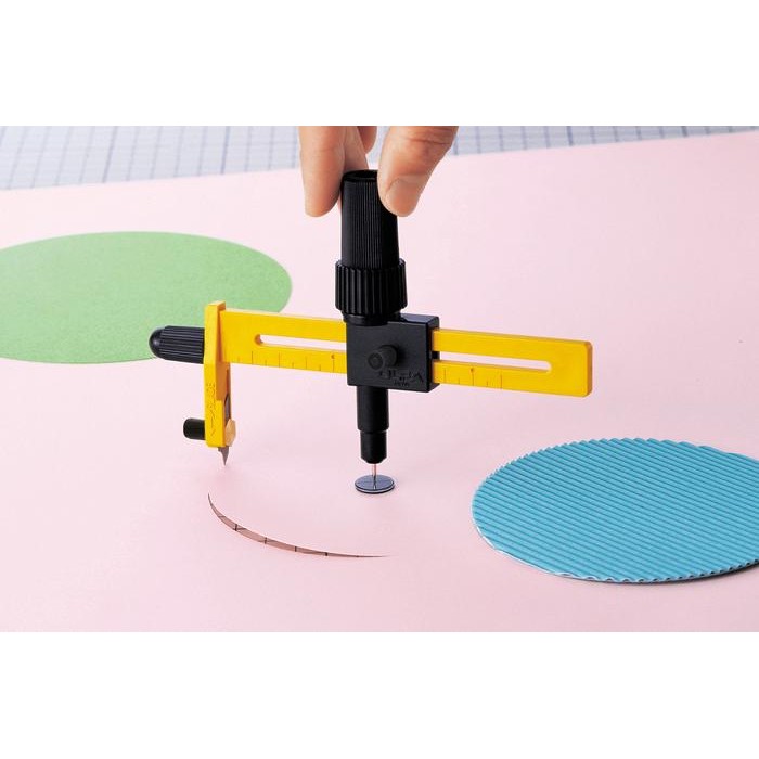 

Jangkar Potong Lingkaran 1Cm ~ 15Cm Olfa Cmp-1 Compass Circle Cutter