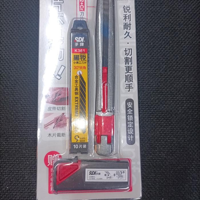 

Sdi 3006Ca Pisau Craft Cutter Art Knife 30 Derajat