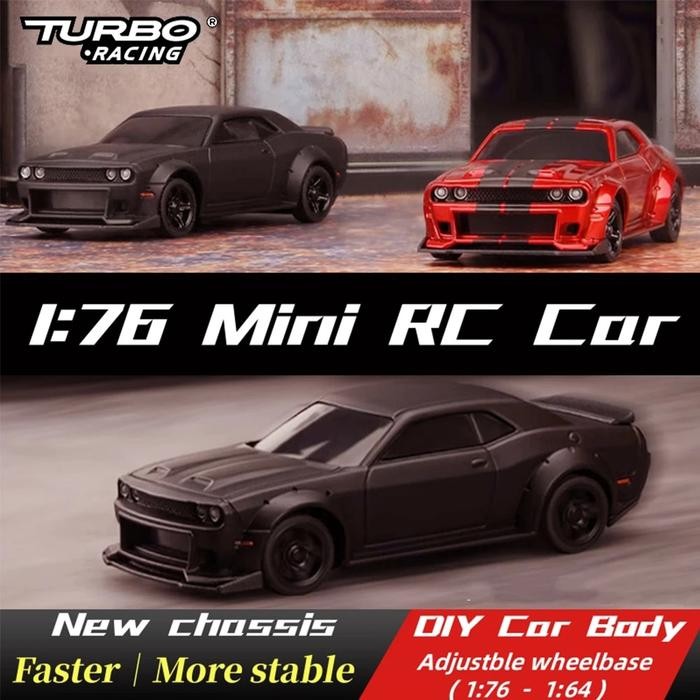 Turbo Racing C75 1:76 MINI RC Electric Remote Control Model Car Adult