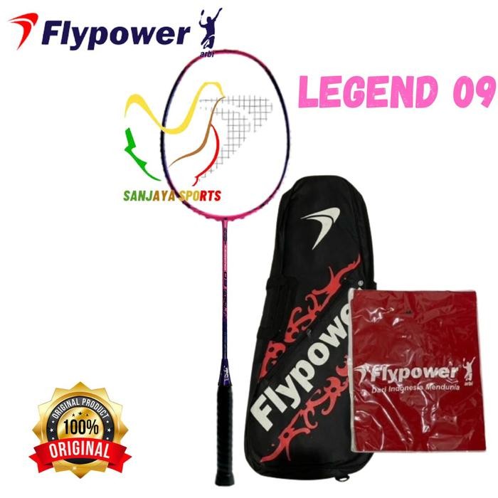 RAKET BADMINTON BULUTANGKIS FLYPOWER LEGEND 09 ORIGINAL