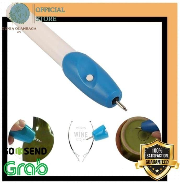 Engrave It Pen / Alat Ukir Elektrik laptop, gelas, kaca ukir