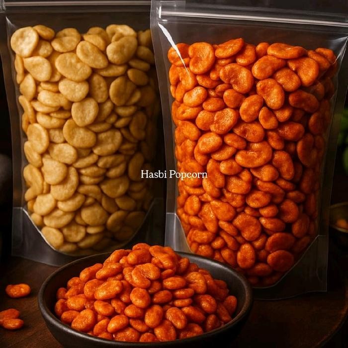 

Kacang Mersi Pedas 500G-1Kg / Koro Kupas Pedas Snack Food Cemilan
