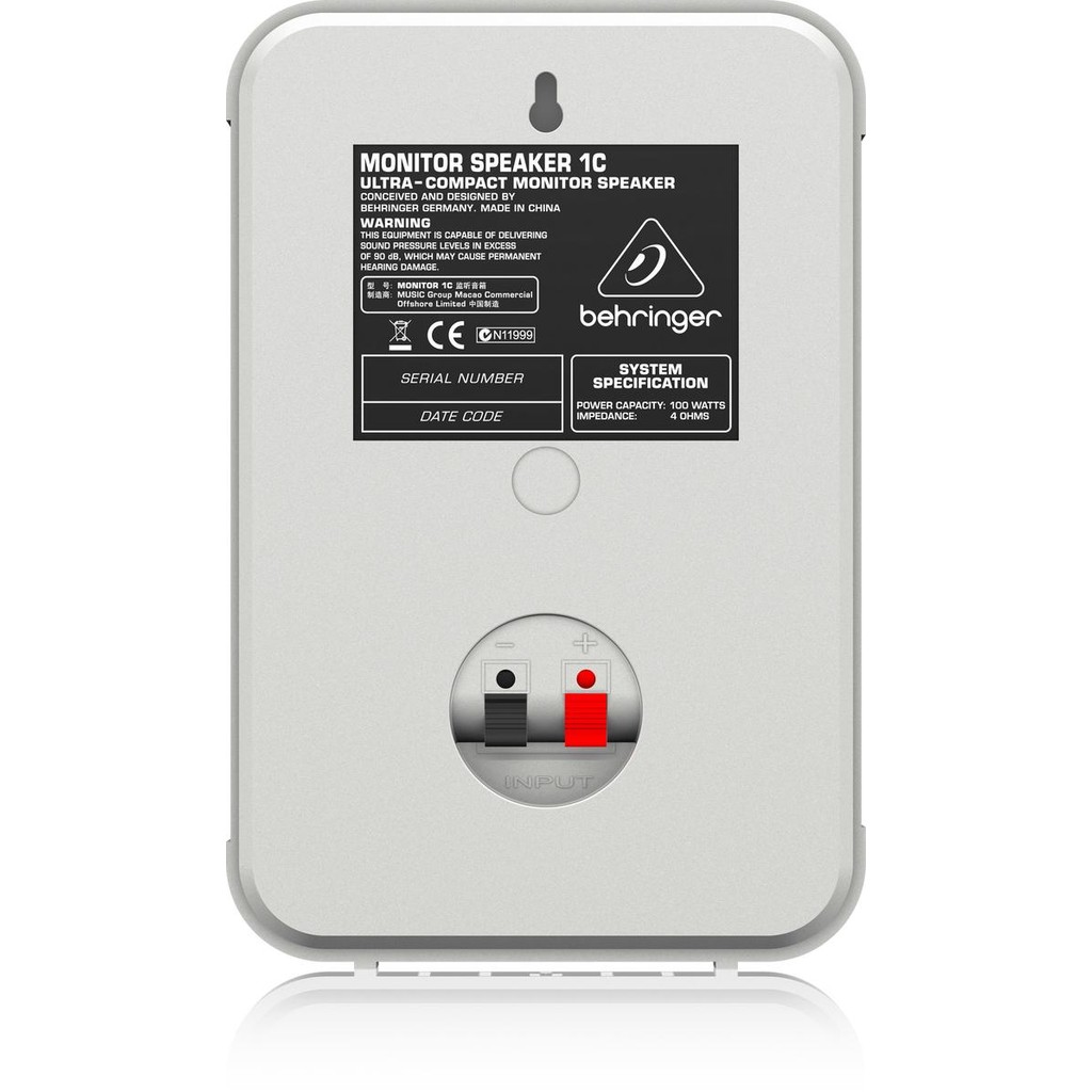 Speaker Monitor Behringer 1C Behringer 1 C Wh Putih