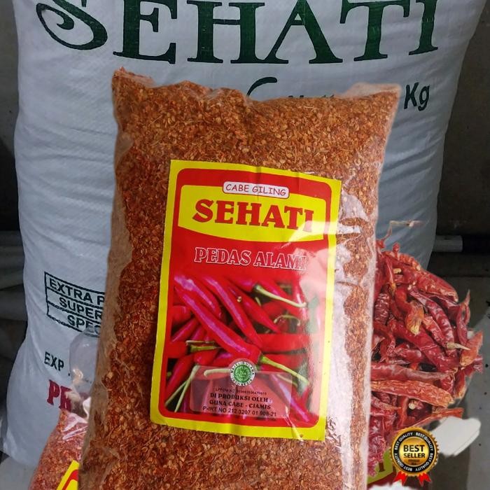 

1KG CABE RAWIT BUBUK SUPER PEDAS PROMO MURAH COCOK UNTUK BUMBU DLL Cabai Spices New