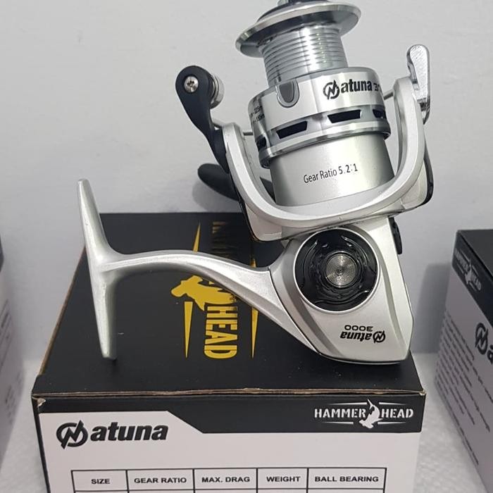 Terhemat Reel Hammerhead Natuna 2500 Metal Body