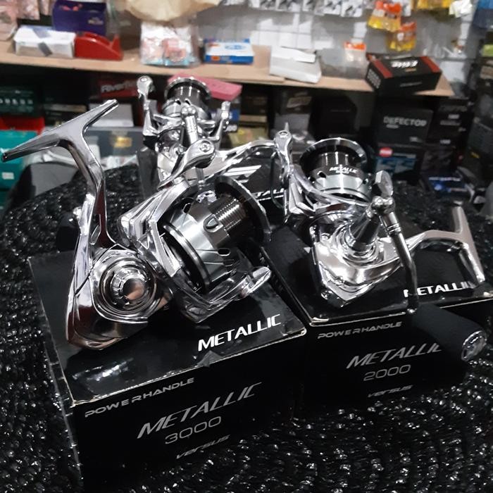 Paling Murah Reel Versus Metallic 2000 Reel Power Handel Body Metal