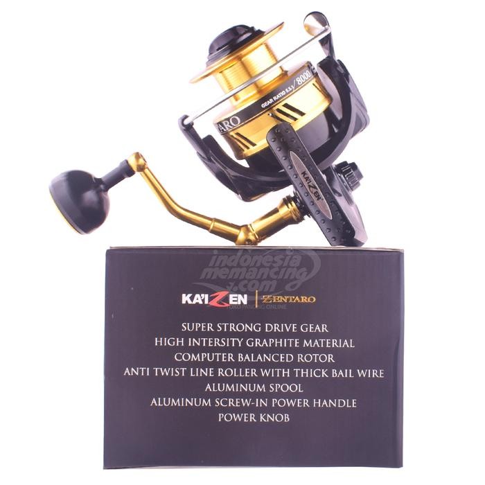 Mantab Reel Spinning Kaizen Zentaro - 6000 Indonesiamemancing