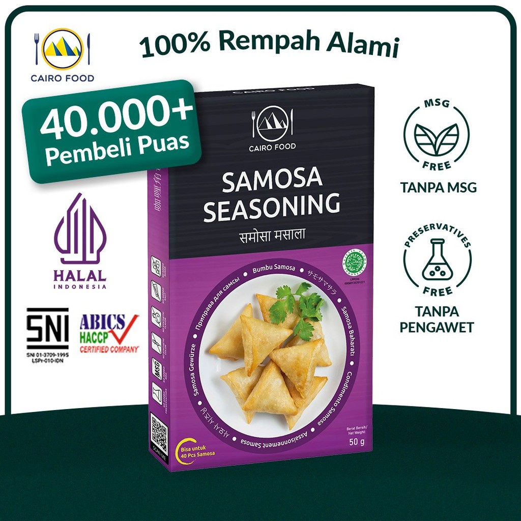 

Bumbu Samosa Spice Mix Sehat - Cairo Food