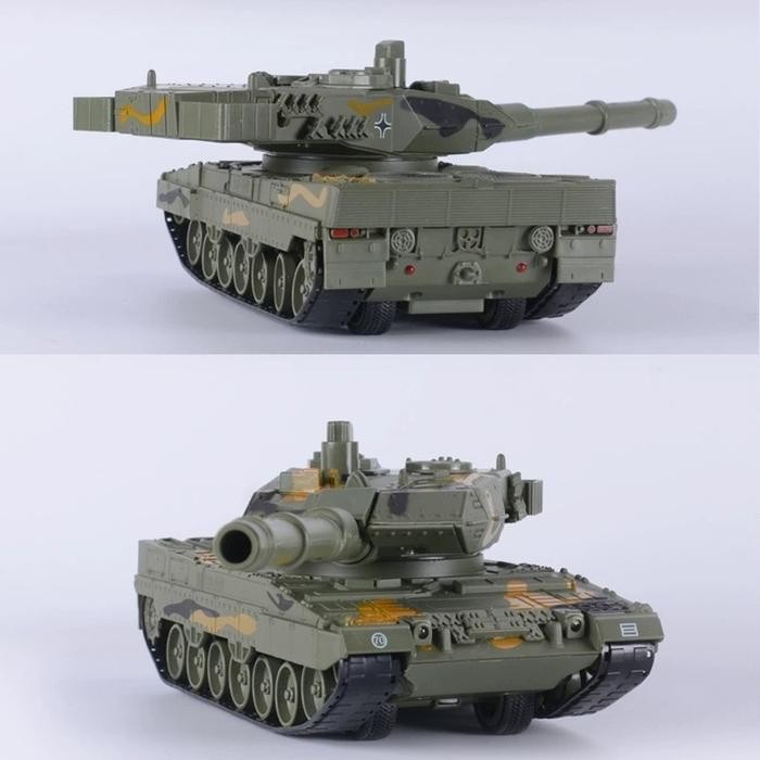 Terbaru Diecast Military Tank Panser Jerman Alloy Metal Scale 1:40 Ready