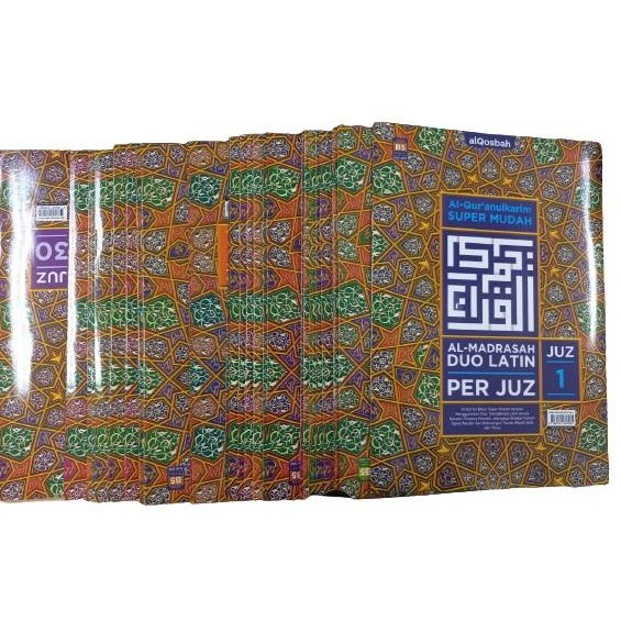 Al Quran Qosbah Madrasah Duo Latin Per Juz B5