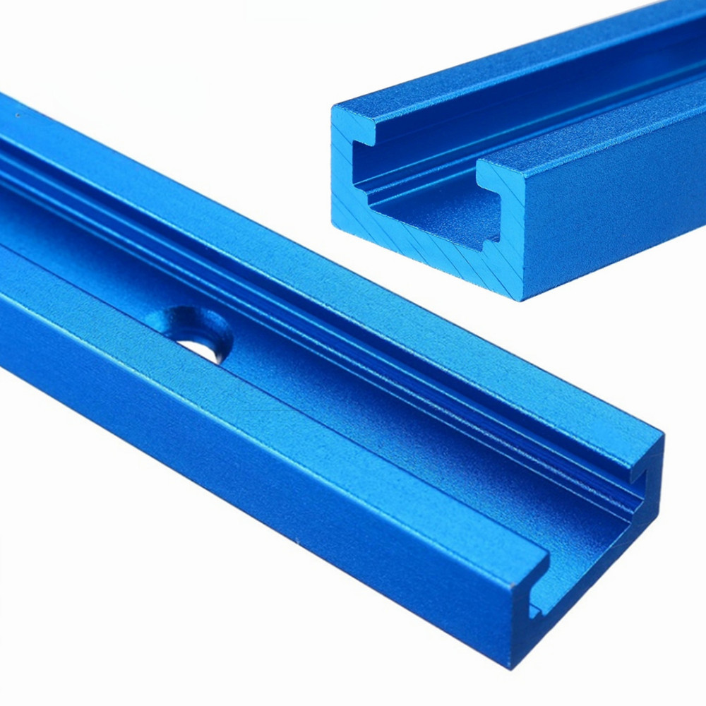 T Track Woodworking T-slot Slide Track Aluminium Miter T-Track,T-slot Miter Track Jig T Screw