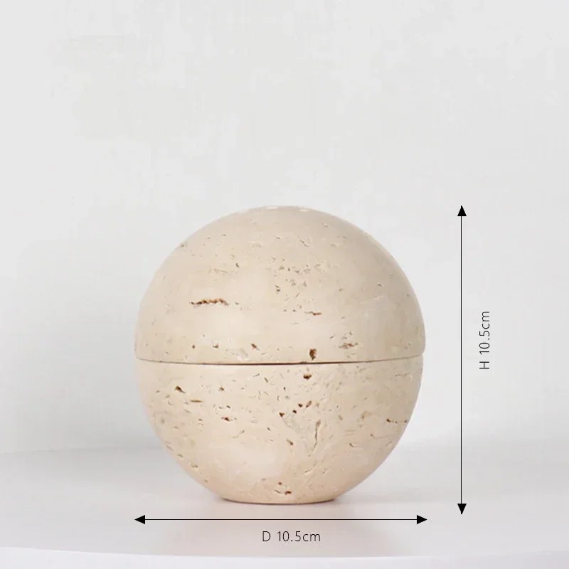 Elegant Modern Incense Burners Stone Table Nordic Incense Burners Centerpiece Incensory Spherical