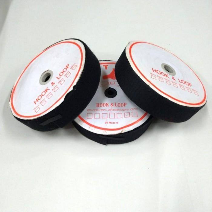 

TERLARIS! Velcro Strap / Magic Tape / Perekat / Pengikat Kain 5 cm HALUS 1 ROLL
