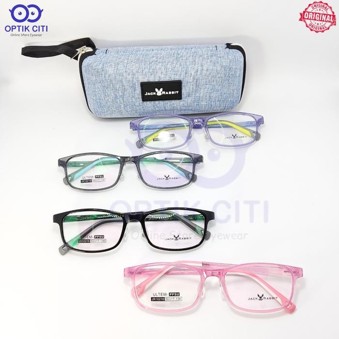 Frame Kacamata Anak-Anak Jack Rabbit JR 10216 Lentur Ringan Original