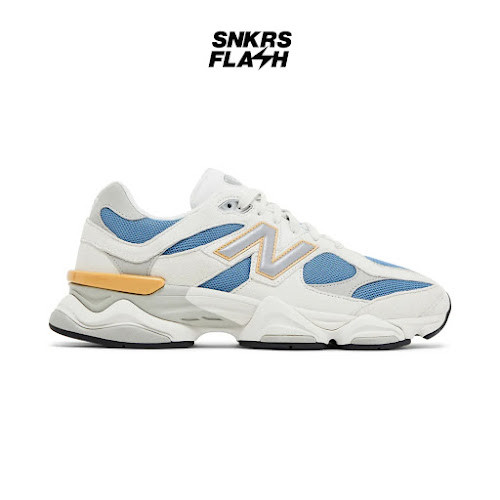 NEW BALANCE 9060 Heron Blue Grey Sepatu Sneakers Wanita - U9060FM - Size 36