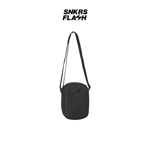 NEW BALANCE Opp Shoulder Bag Black Tas Selempang Unisex - LAB23102BK - Size NS