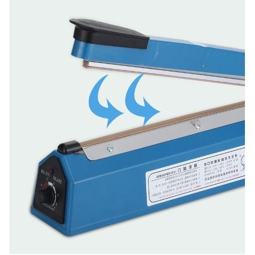 div Mesin Pres Plastik Impluse Sealer Omicko Alat Mesin Pres Plastik 20CM