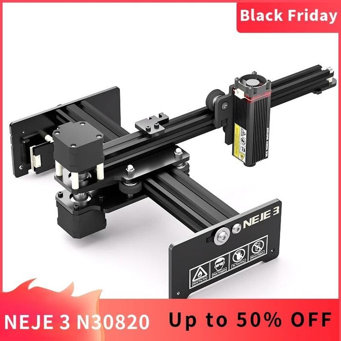 NEJE 3 40W Laser Engraver 5.5-7.5W Output CNC Laser Cutter /