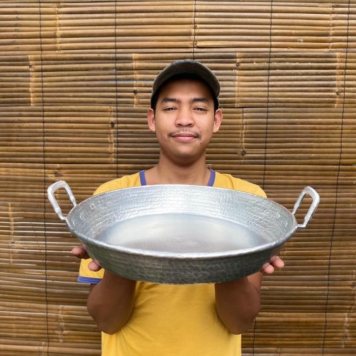 PREMIUM WAJAN DATAR/WAJAN PENGGORENGAN SERBAGUNA,SUPER TEBAL DAN ANTI LENGKET Aluminium Kitchenware