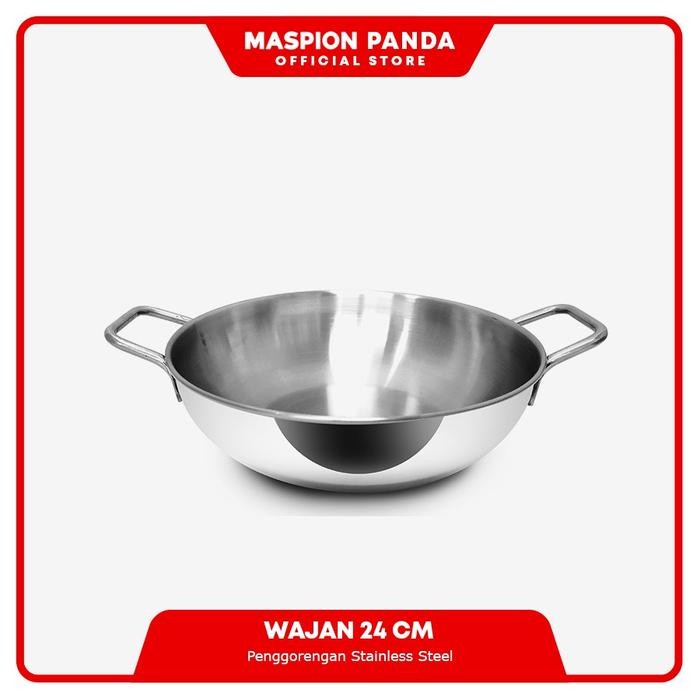 PREMIUM MAXIM WAJAN 24 CM Penggorengan Stainless Steel