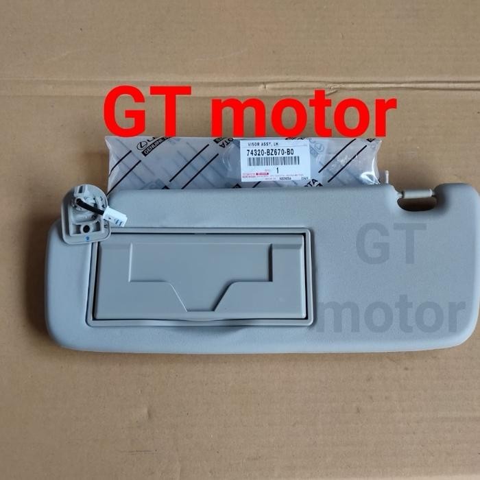 74320-bz670-b0 sunvisor sun visor kiri all new rush terios 2018-up
