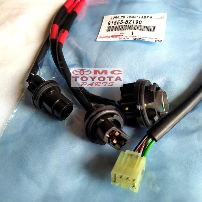 Kabel Socket Lampu Stop Belakang Kanan New Avanza Xenia 81555-Bz190