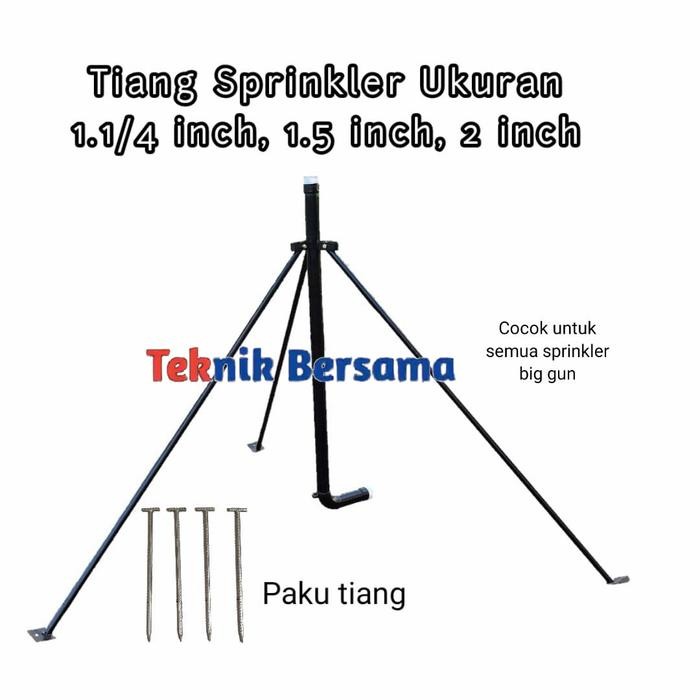 PREMIUM Tiang sprinkler Big Gun / Tiang tripod sprinkler