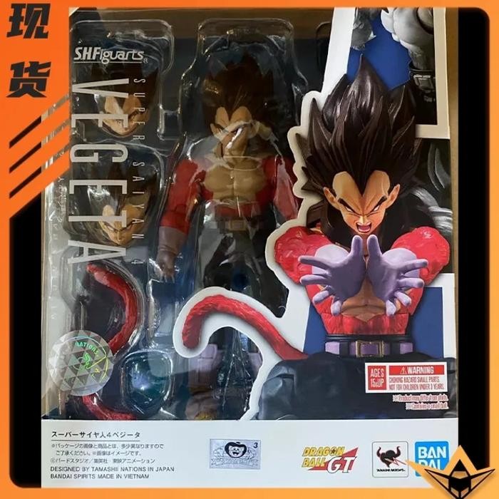 Bandai Original Shfiguarts Vegeta Ssj4 Super Saiyan 4 Action Figure