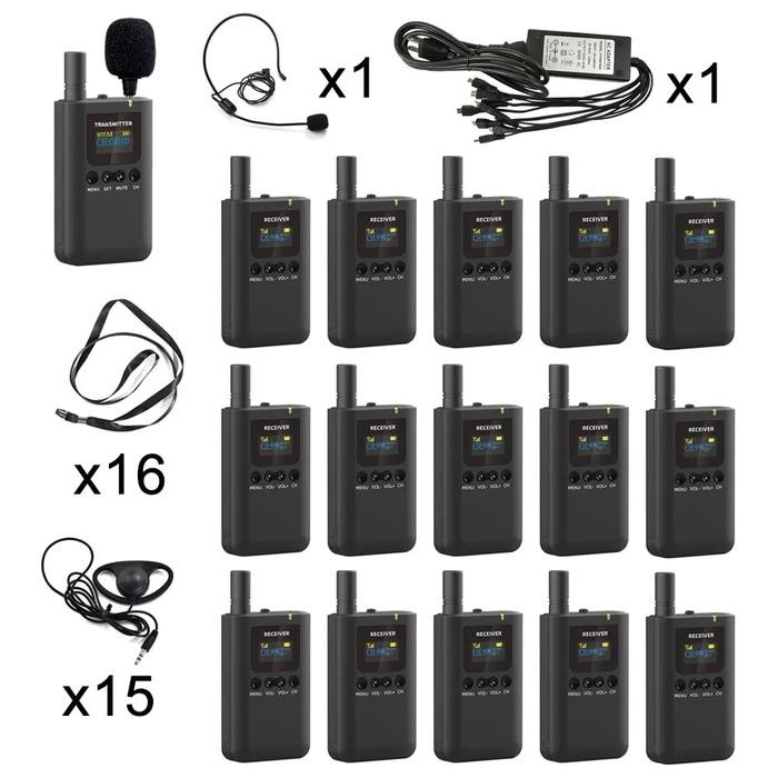 Wireless Whisper Tour Guide System Simultaneous Interpretation System