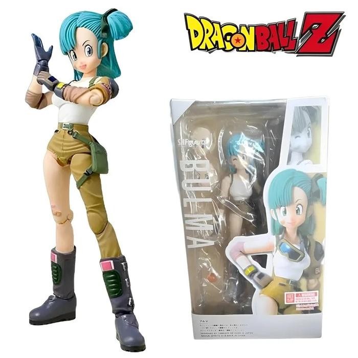 Dragon Ball Anime Action Figure Bulma Mfg Series Shf Soldier