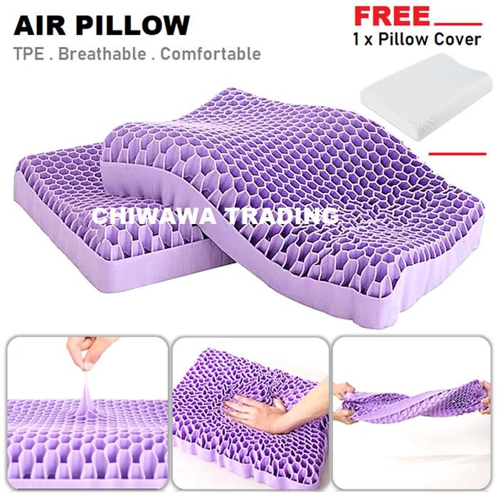 Bantal Kepala Premium - Latex - Pillow - Ortopedi - Bantal Silikon