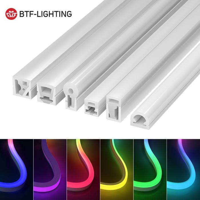 WS2812B WS2811 Neon Sign Tube SK6812 RGBW LED Strip Light Silica Gel