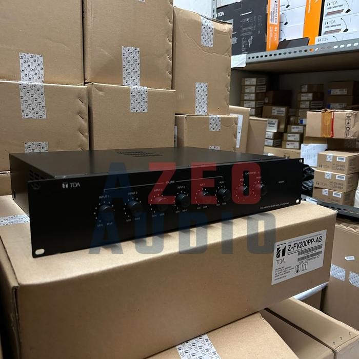 Pre-Amplifier Xer Panel Toa Z-Fv200Pp-As Garansi