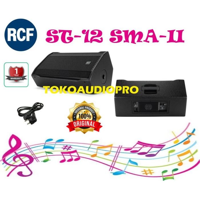 Speaker Rcf St12 Sma-Ii 12-In Stage Monitor Speaker Aktif