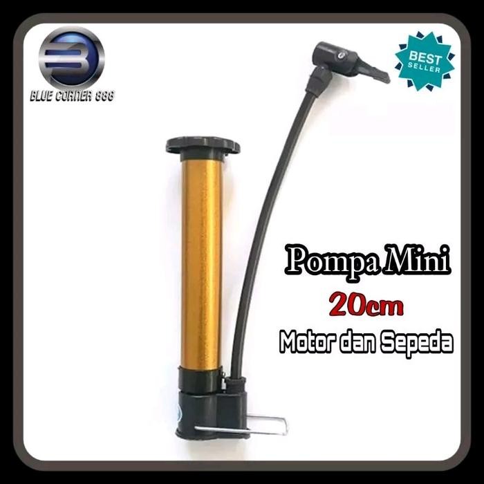Pompa Mini Sepeda dan Motor Portabel Serbaguna