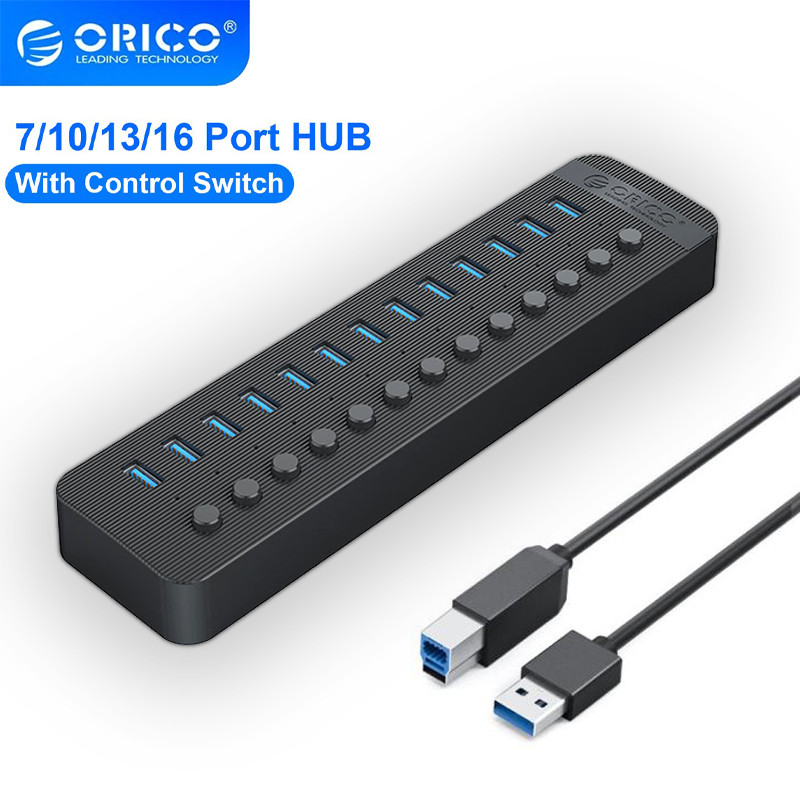 ORICO USB HUB 3.0 USB 3.0 Hub Multi USB Splitter Hub Use Power