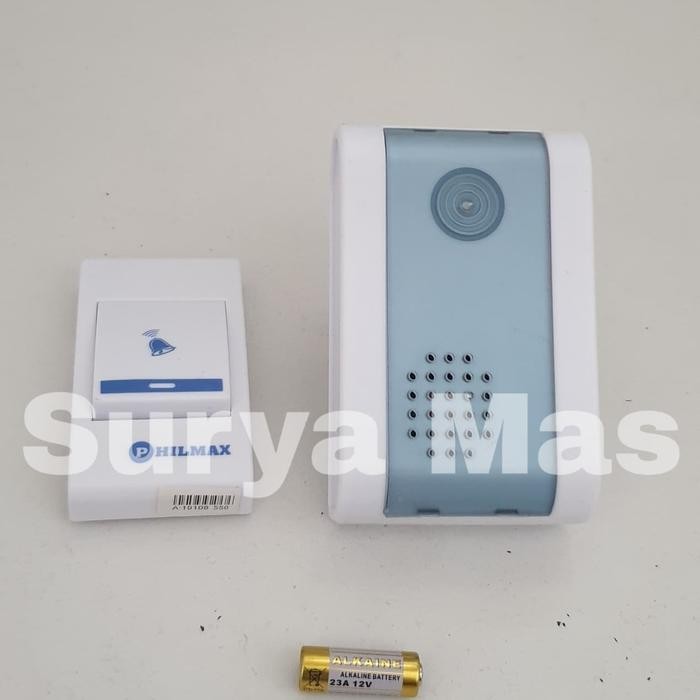 Bel Pintu Wireless Bel Rumah Doorbell Wireless Waterproof Bel Listrik