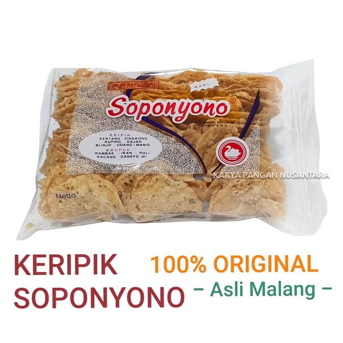 

Keripik Tempe Daun Jeruk Soponyono Original / Kripik Tempe Soponyono Kualitas Terbaik