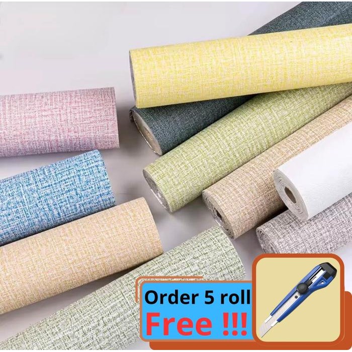 Wallpaper Foam / Wallpaper Dinding 3D Foam n / Wallpaper Dinding Kamar Tidur Motif s Waterproof