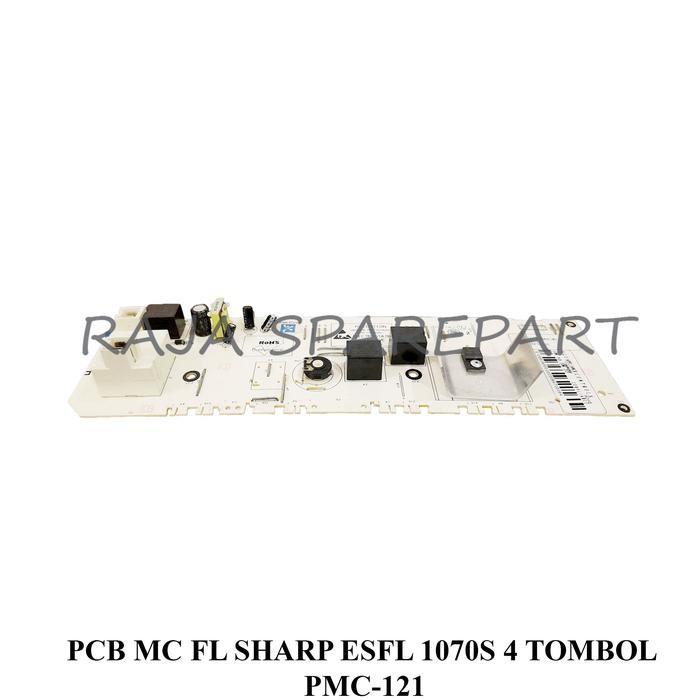 PCB/PANEL/MODUL MESIN CUCI SHARP FRONT LOADING 4 TOMBOL ES-FL1070S