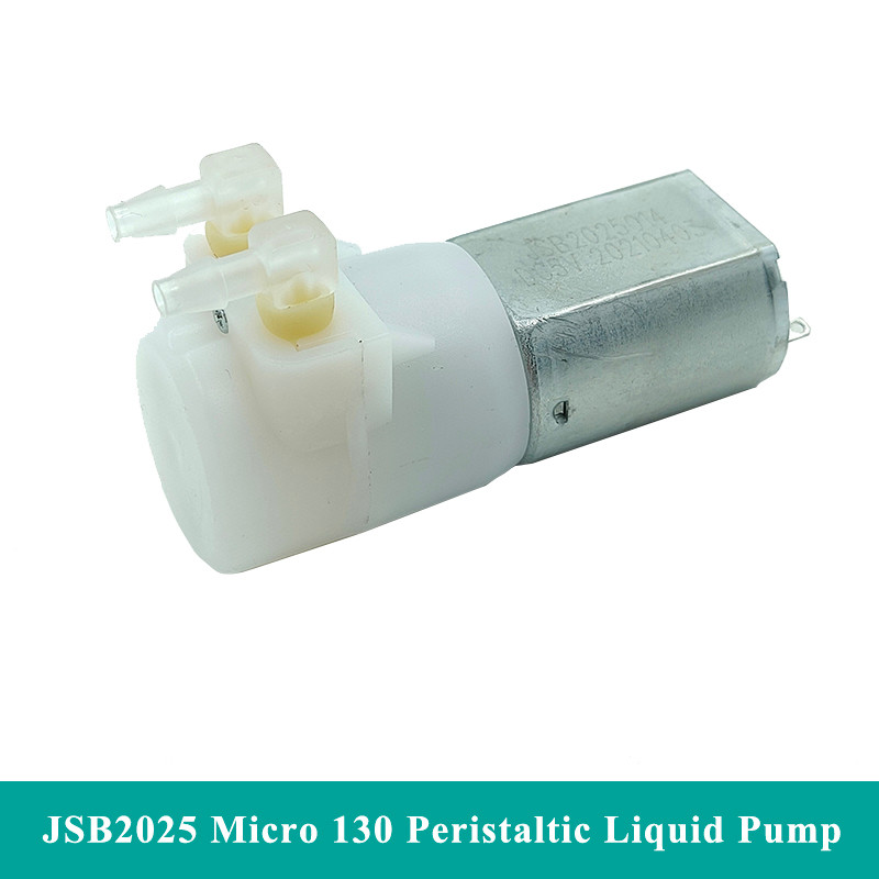 IMPORT JSB2025 Mini 130 Peristaltic Pump DC 3V 3.7V 5V 6V Micro Self-priming Liquid Pump Floor
