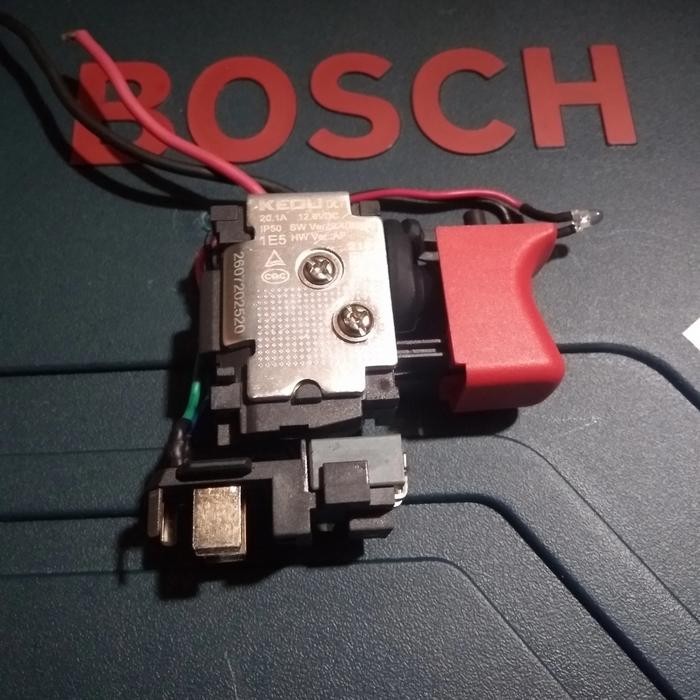 Switch Trigger Variable Speed Saklar Bor Cordless Bosch Gsb Gsr 120 Li