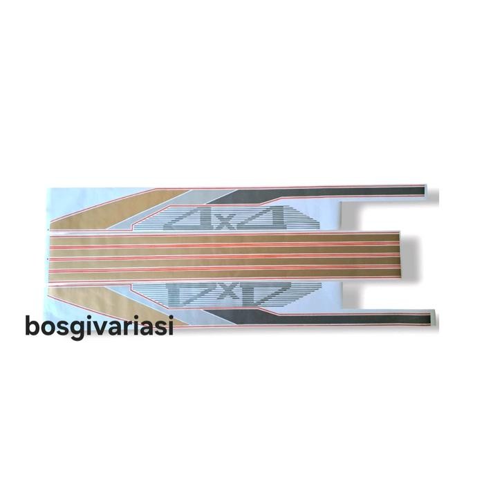 STIKER LIST BODY TAFT 4X4 / STIKER STRIPING TAFT GT ROCKY HILINE / STIKER DAIHATSU TAFT