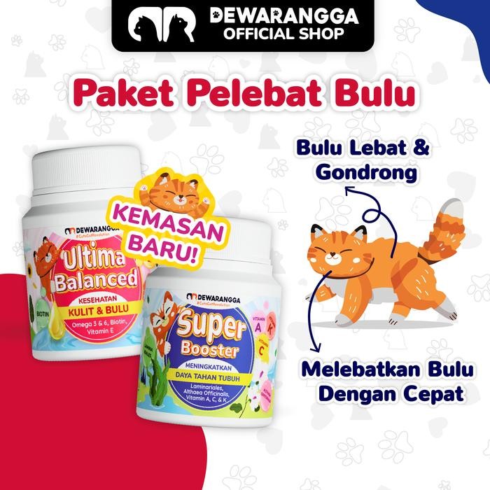 VITAMIN PENUMBUH BULU KUCING DEWARANGGA - VITAMIN PELEBAT BULU KUCING