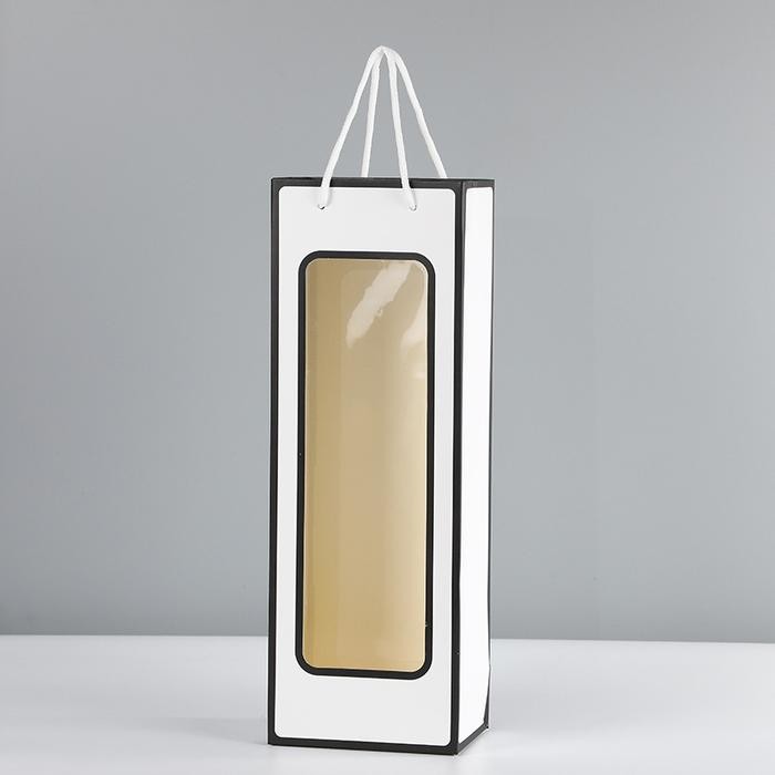 Paper bag Tas Handle Kertas Model Tinggi Goodie Bag untuk Botol Tas Hampers Tas Souvenir