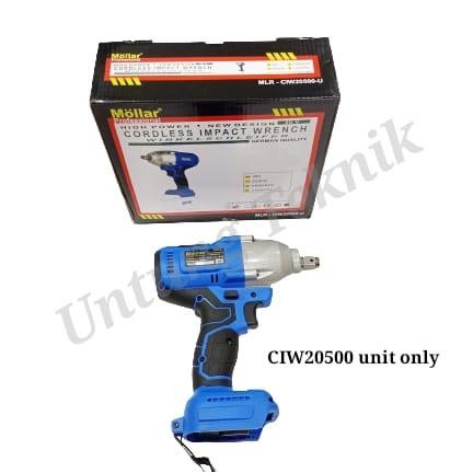 Mollar Unit Only Ciw20500 20Volt Cordless Impact Wrench Alat Buka Baut
