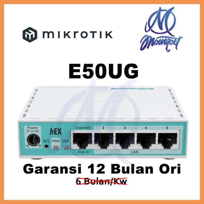 Mikrotik Rb750Gr3 Hex 5 Port Gigabit