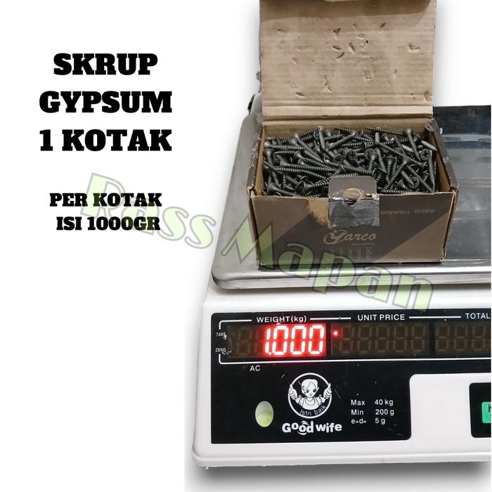 Sale Skrup Sekrup Gipsum Gypsum Drywall Screw Erdos Isi 1 Kotak