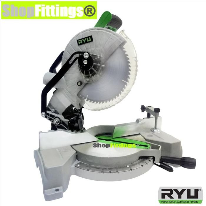 Ryu RMS 255 Mesin Potong Alumunium Kayu Mitre Saw 10" Miter Saw 10inch
