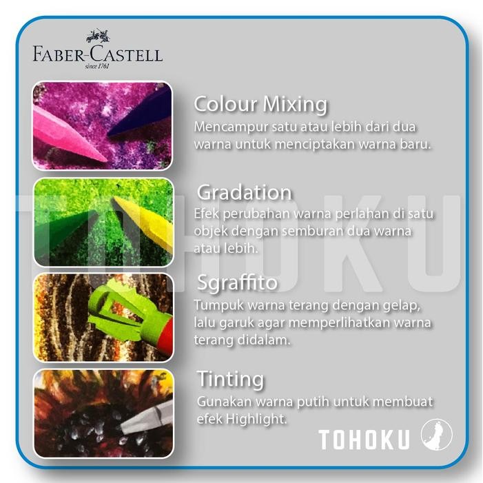 

Crayon Faber Castell 60 Warna - Free Bubble + Kardus